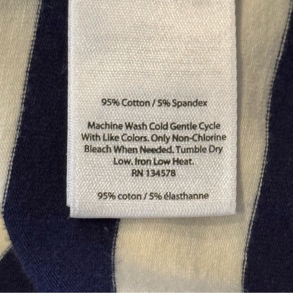 Vineyard Vines Blue and White Striped Dress Women’s Size Medium - Picture 11 of 11